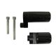 Shogun Frame Sliders Yamaha YZF-R6 08-12 Black