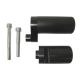 Shogun Frame Sliders Yamaha YZF-R6 06-07 Black