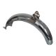 Rear Mudguard Chrome Yamaha FS1E YB100 with wire tunnel