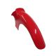 Front Mudguard Red Fibreglass Air Foil 4 inch